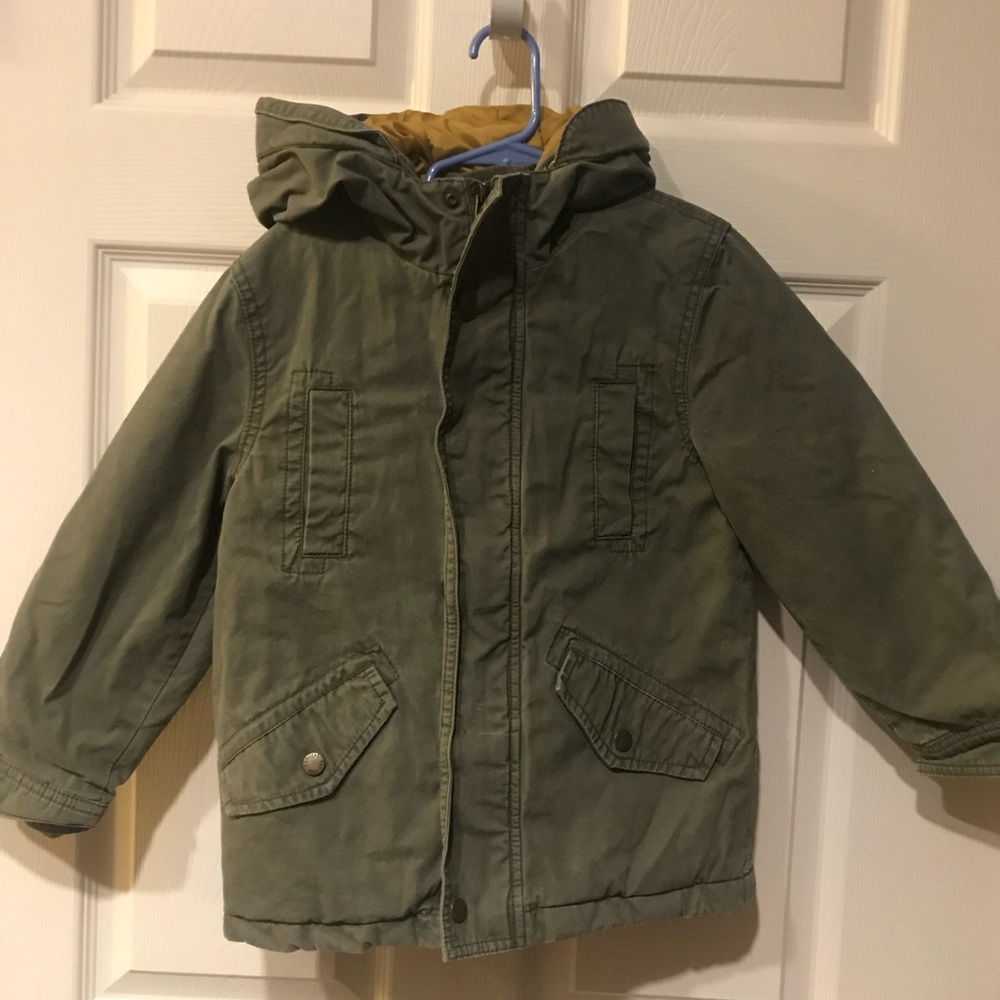 GAP Military Style Boys Hooded Jacket